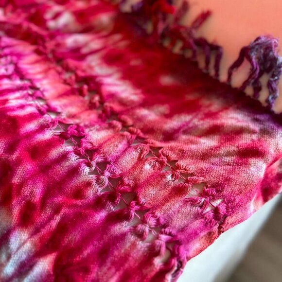 Handmade Tie Dye Decorative Fabric - Picture 3 of 8